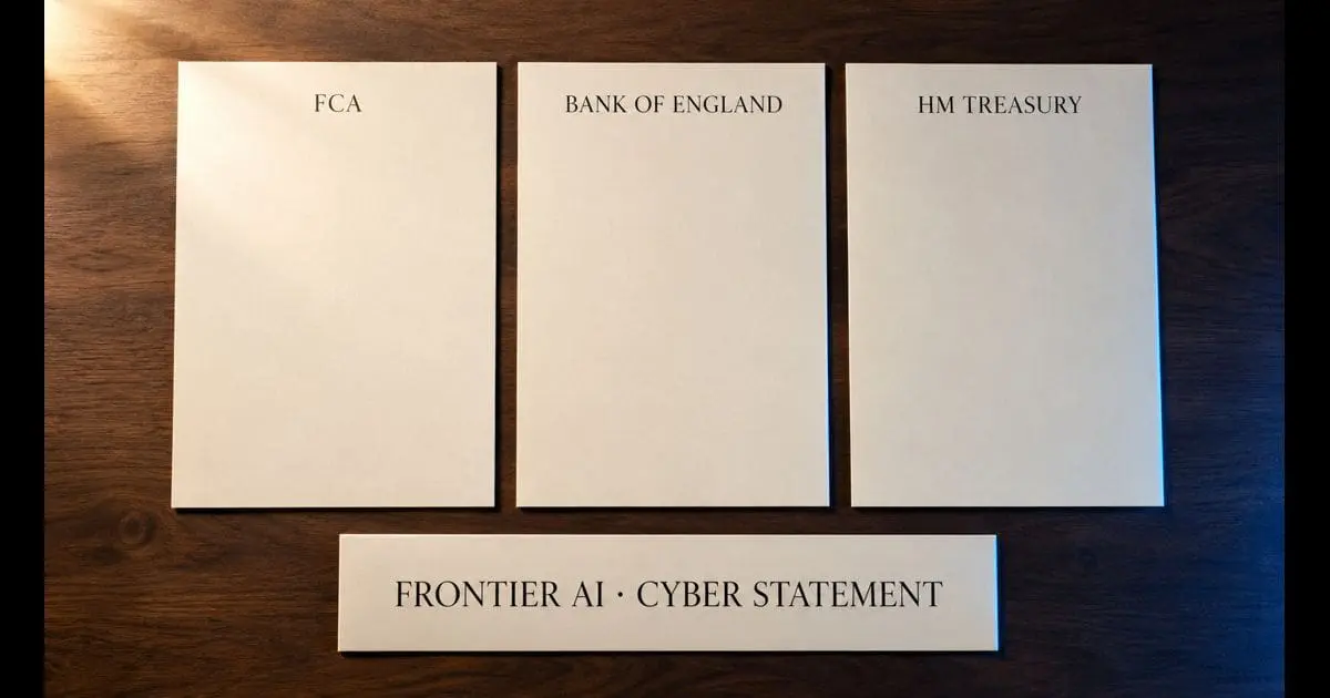 FCA, BoE and Treasury First Joint Warning on AI Cyber Attacks: What UK Savers Need to Know