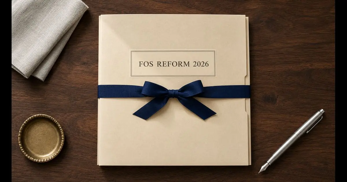 FOS Reform 2026: How the ‘Fair and Reasonable’ Test Is Changing, and What That Means for Your Right to Complain