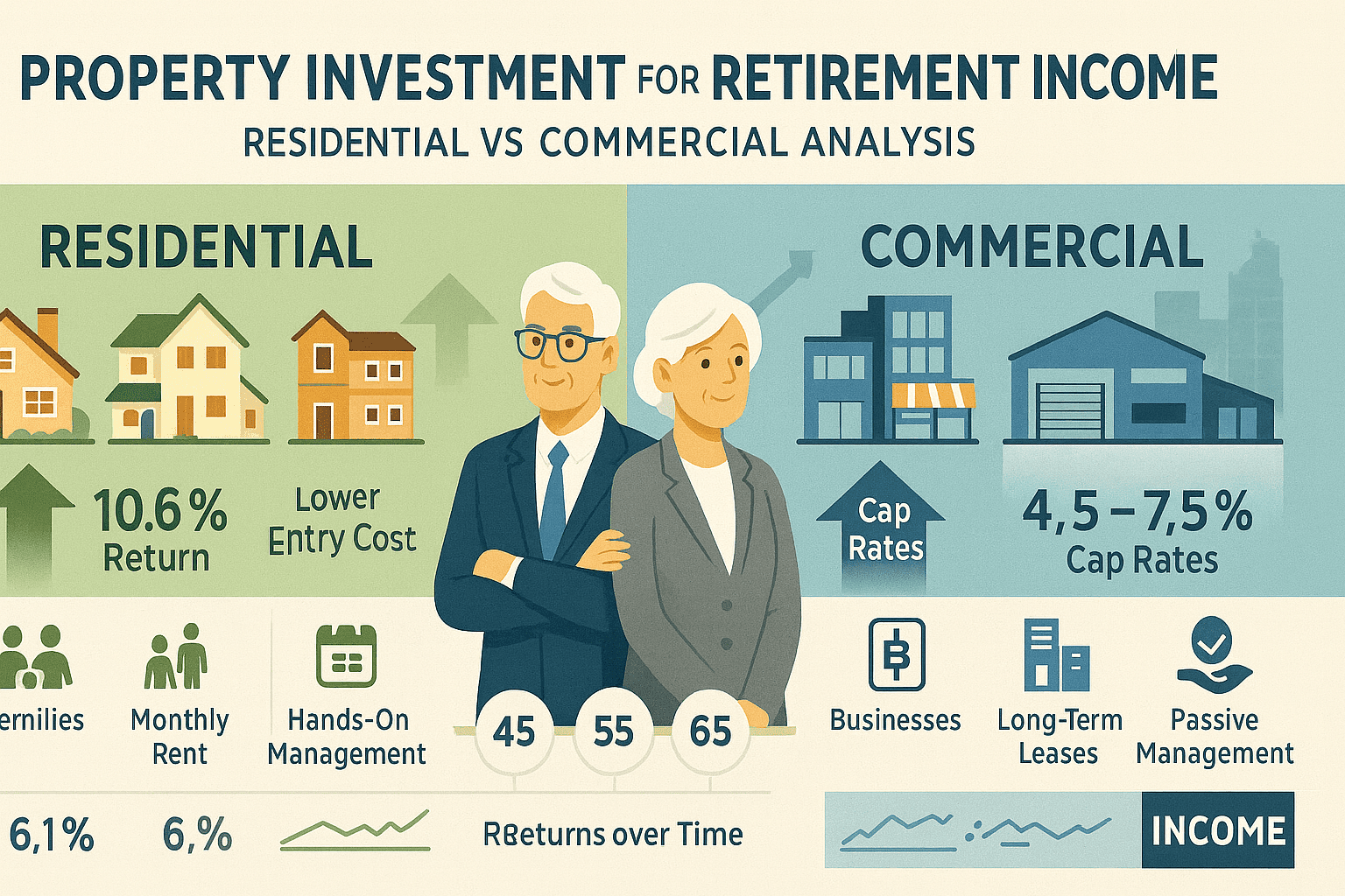 Residential Or Commercial Property Investment for Retirement