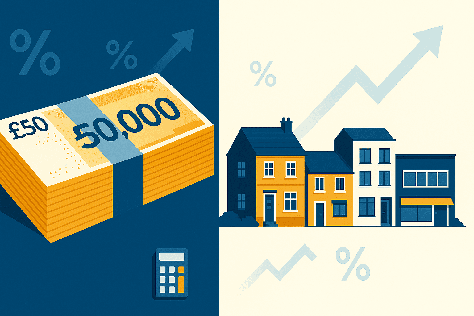 Best Way to Invest £50,000 in Property: Complete 2025 UK Guide
